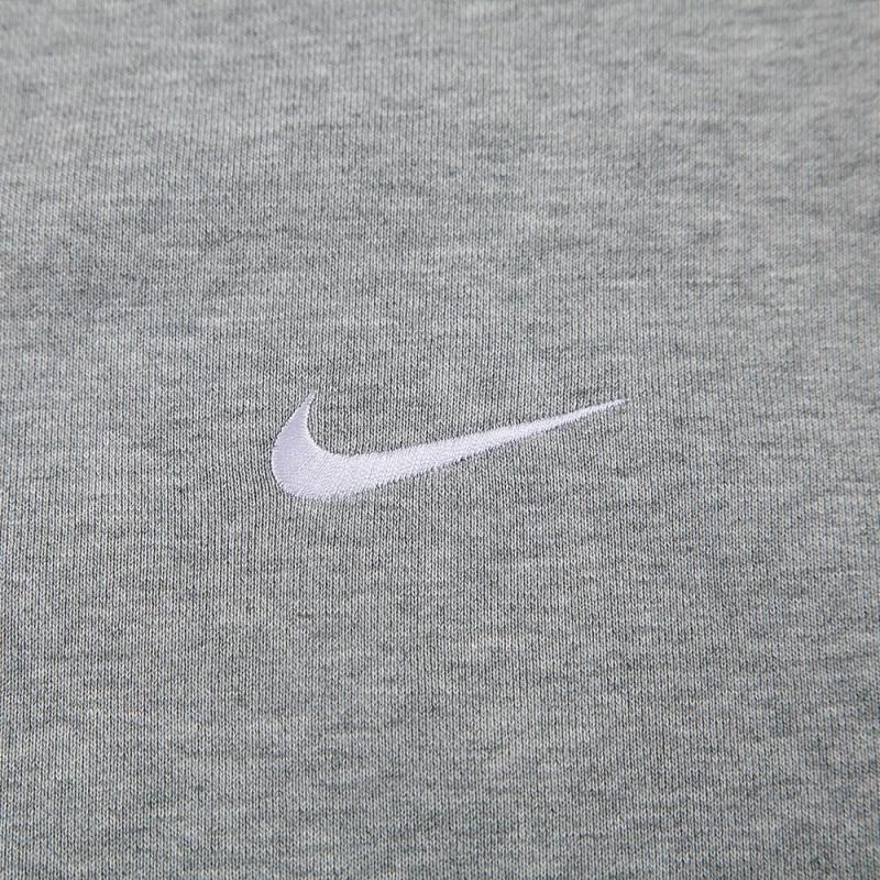 Nike Club Fleece French Terry Crew Neck Long Sleeve Sweatshirt Men Sweatshirt Dark-Gray 637903-063