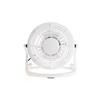 (Weiß) 4-Zoll Schreibtischventilator Auto Schreibtischventilator USB-Schnittstelle Mini-Ventilator USB-Ventilator PP-Kunststoff-Ventilator für Outdoor Zuhause