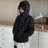 Rib Cotton-padded Clothes, Women's Winter Coats Are Light and Warm, New Hooded Cotton-padded Clothes, Thickened Small Cotton-padded Jackets.