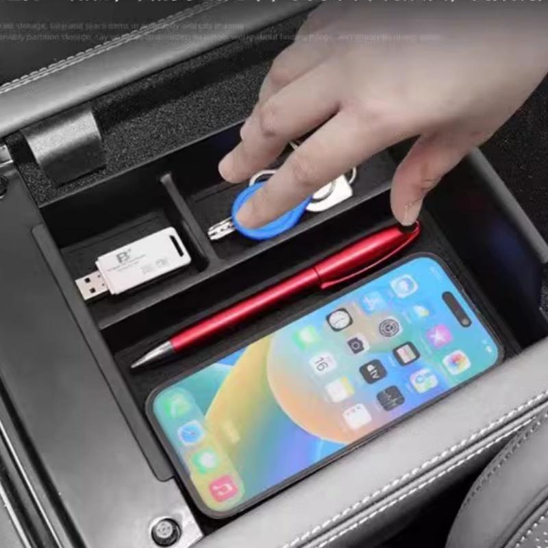 Car Central Control Armrest Box Storage Box For Equation Leopard 5  2024 2025 Car Storage Organizing Accessories