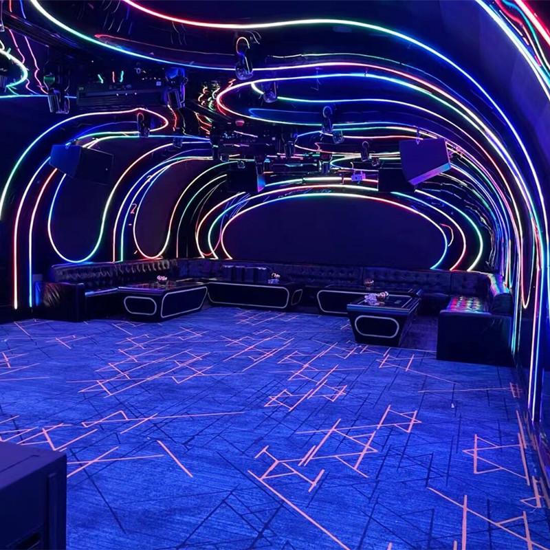 Luxury Printed Carpet for Hotel Billiard, Game, and Recreation Rooms – Wall-to-Wall Hallway and Private Room Flooring