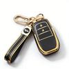 Силіконовий Чохол для Ключа Автомобіля Для Toyota Corolla Se Camry 50 55 Tlc200 Yaris Land Cruiser Prado150 Rav4 Venza Sienna 2/3/4 Кнопки Брелоки