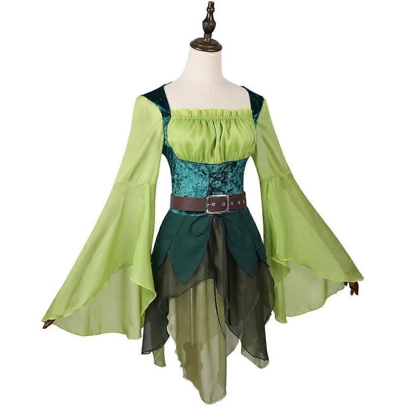 The Wizard of Oz Cosplay Dress Halloween Costume Dorothy Role Play Dress for Kids and Adults