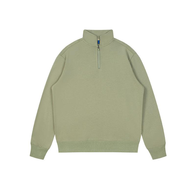 Felpe per Coppie Felpa con Zip da Uomo Mezza Zip Liscia Sportiva Outdoor Quotidiana Streetwear Base Casual Primavera Felpa Lavanda Uomo