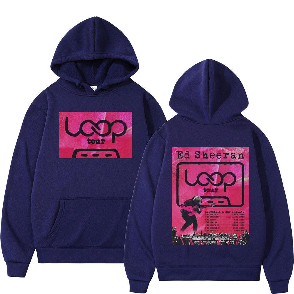 Ed Sheeran Loop Tour Australia and Zealand 2026 Tour Hoodie Unisex Fashion Pullover Casual,oversized Hip-hop Sportswear