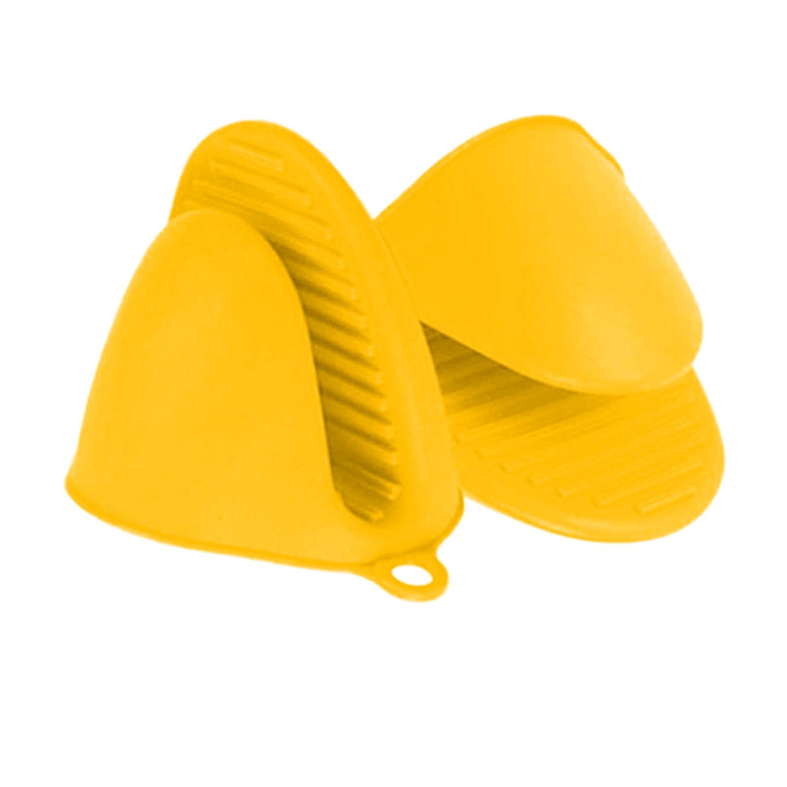 

Небольшие кухонные рукавицы, резиновые перчатки, зажим для варки и выпечки One Size жёлтый