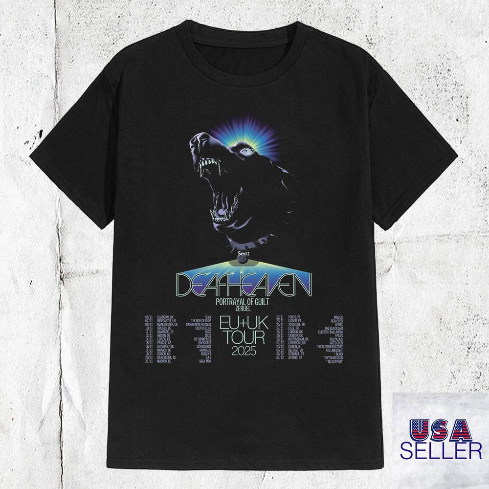 

DEAFHEAVEN Band EU UK Portrayal Of Guilt Tour T Shirt Unisex T-Shirt S
