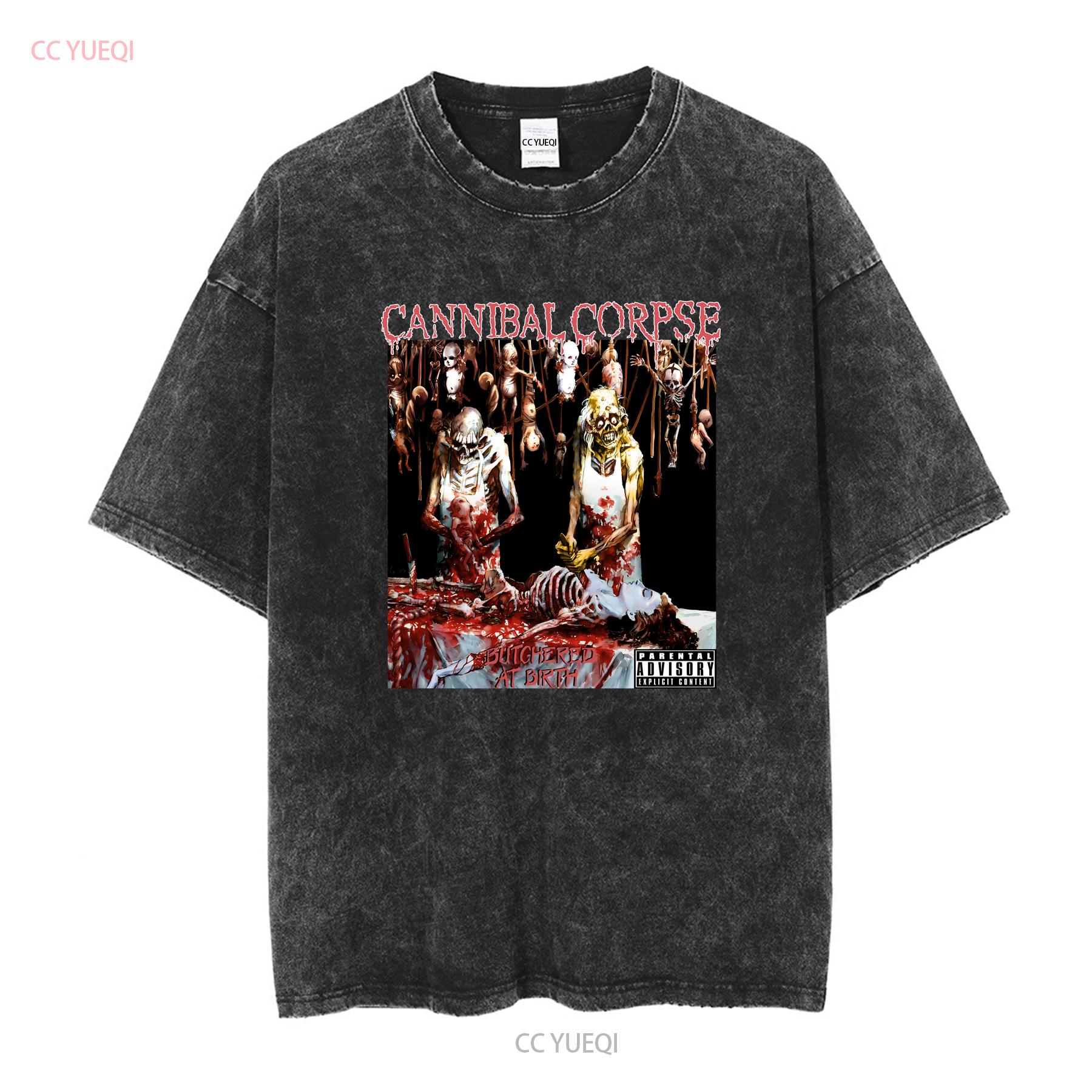 

Вінтажна футболка 00-х Cannibal Corpse Butchered At Birth Band Death Metal vintage Прана повсякденний дизайнерський одяг 3XL