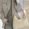 Shoulder Bag for Women Retro Pu Leather Clutch Purses Simple Hoboes Handbag with Zipper Closure Evening Underarm Purse