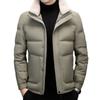 Jachetă pentru bărbați cu puf pentru bărbați de vârstă mijlocie, iarna, îngroșată, caldă, Mao.