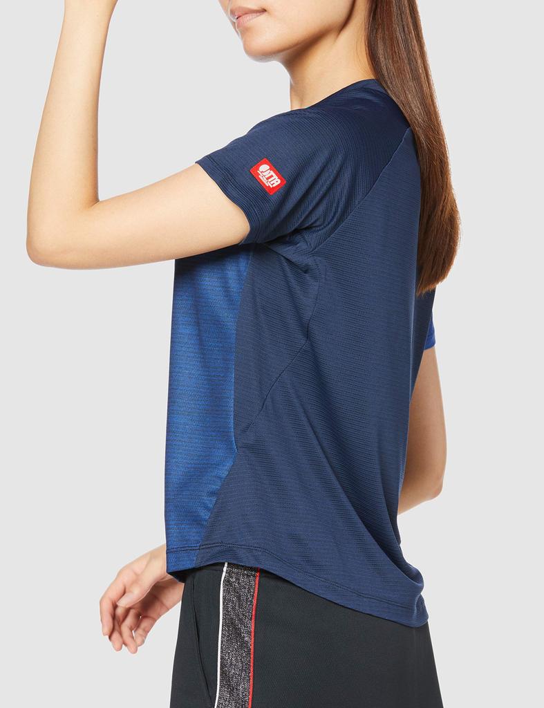 Mizuno Table Tennis Game Short Easy to Move JTTA Dress Size XL Shirt, Sleeve, in, Moisture-Wicking, Quick-Drying, Standard, Certified, 82JA0211,