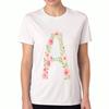 Floral Dog Unisex's Cotton T Shirt, Premium Cotton, Durable Print, Casual Fashion, Golden Retriever Flower Graphic Tee, Cute And Stylish, Perfect Gift