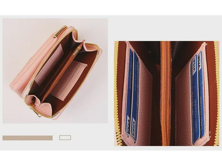 Damen 2024 Koreanischer Stil Litschi-Muster Bestickte Umhängetasche