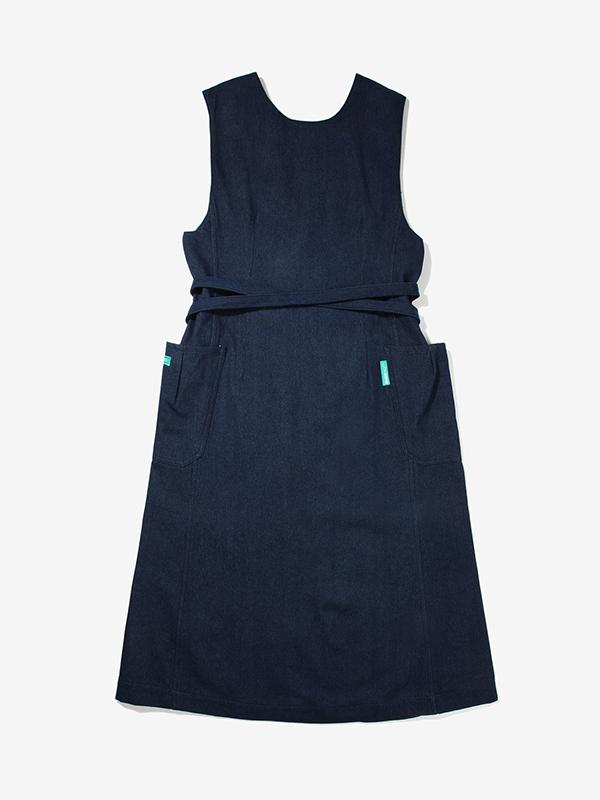 BBC EARTH W Denim Wrap Dress_Denim