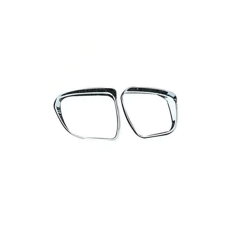 For Mitsubishi Eclipse Cross 2018-2024 Bright Chrome Rear View Mirror Frame Trim