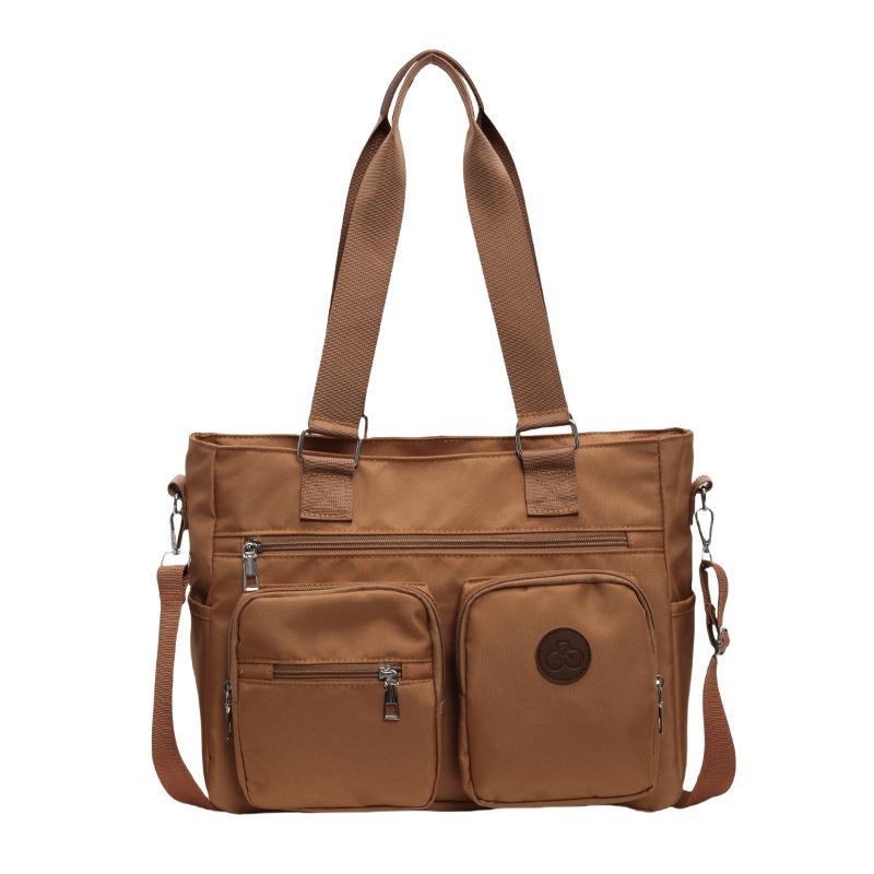 Nylontasche mit großem Fassungsvermögen Damen neue Mode Handtasche lässige Tragetasche Umhängetasche