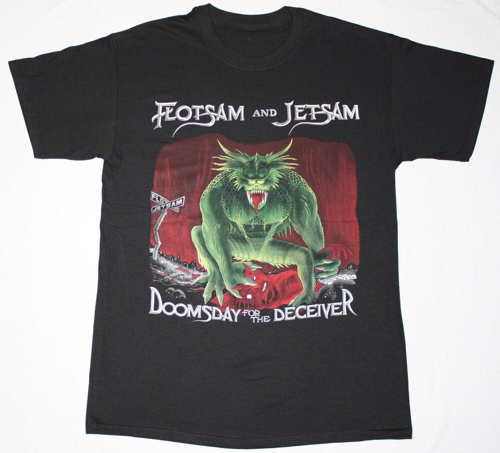 FLOTSAM AND JETSAM DOOMSDAY FOR THE DECEIVER Black All Size Shirt Unisex T-Shirt XXXL