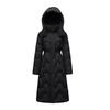 Yaloo Women's Long Hooded Down Jacket YYXFF5096
