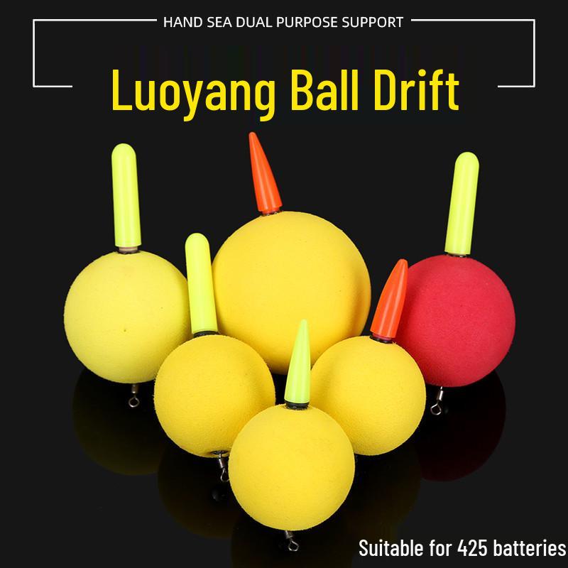 Luoyang 425 Spherical Night Fishing Float: Automatic Bottom-Finding EVA Lure Ball