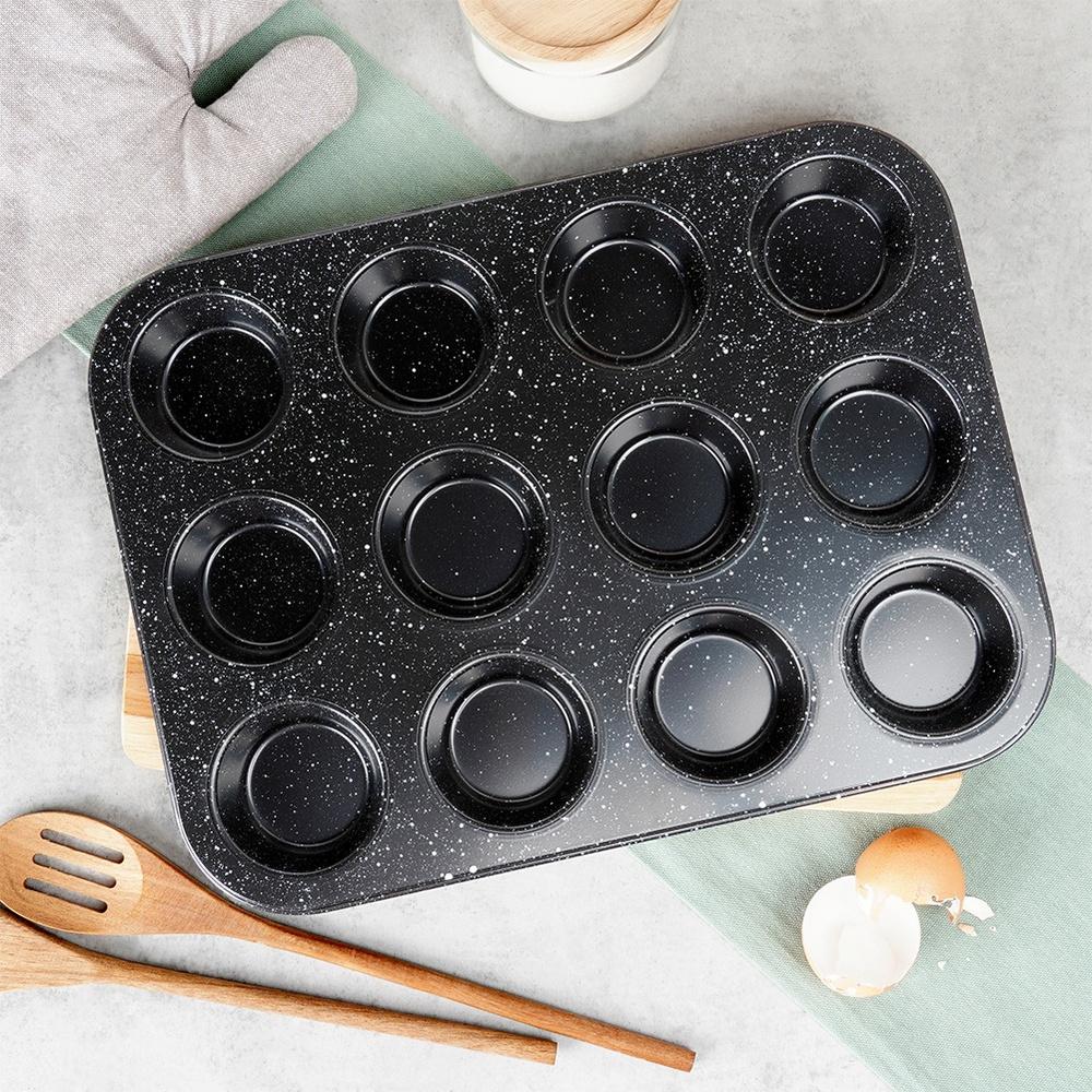 Granite Mold Muffin Baking Tray Muffin Cupcakes