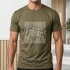 Vintage Carp Fishing Unisex Tshirt Retro Linocut Fish Angler Gift Tee