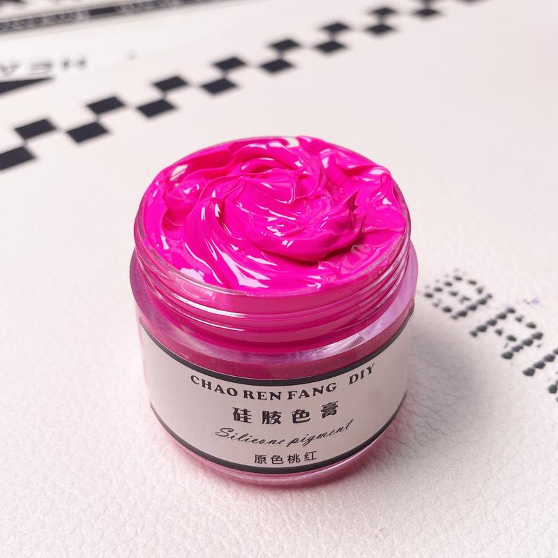 

30g Liquid Silicone Color Paste Oily Cream Color Paste Macaron Paint DIY Pinch Glue AB Silicone Color