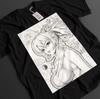 Solo Leveling Shirt Sung Jinwoo T-Shirt Haein T-Shirt Beru Top Igris Anime T-Shirt
