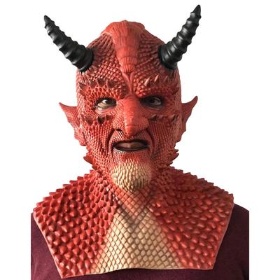 Nové halloweenské hororové cosplay monstrum pro masku Belial Scary Masquerade Mask Red Mask