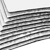 Set Of 10 Automotive Sound Insulation Mats, Aluminum Foil Backed Insulation Pads Dampening Sheets For Car Door Ceilings