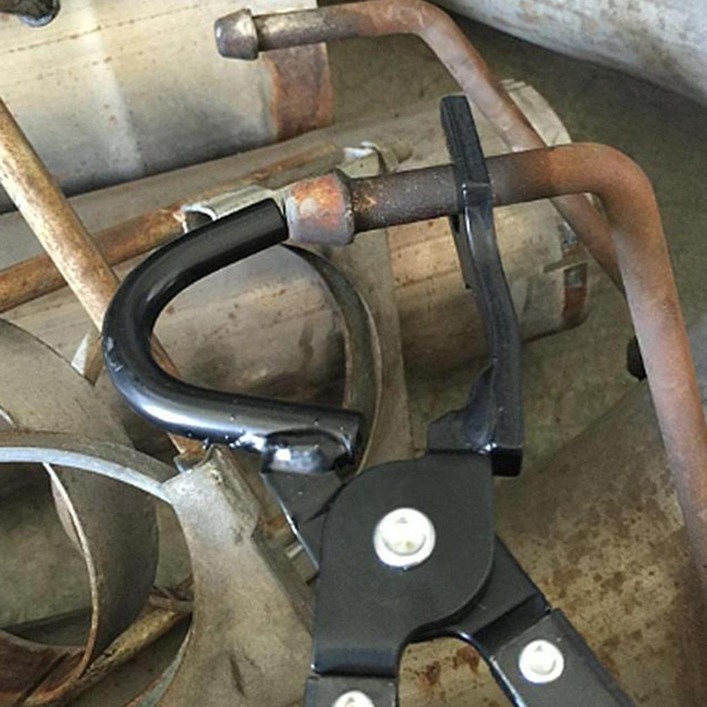 Drain Hook Removal Pliers Drain Hook Removal Tool Heavy Alloy Material Design for Tight Spaces with PVC Coated Handle for