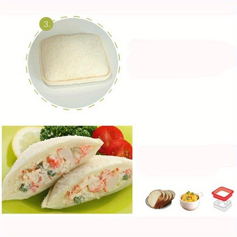 Sandwich Mold DIY Tool Love Heart Shape Bread Toast Maker Mould Cutter Love Breakfast Kitchen Bakeware