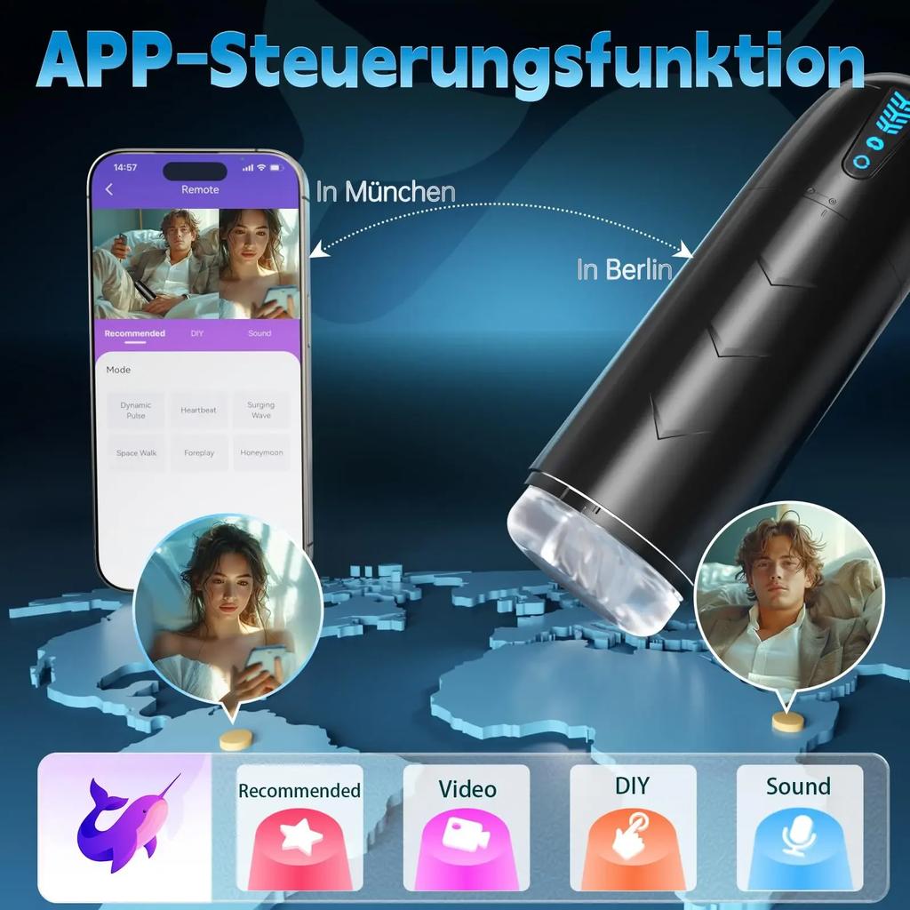 Automatic Sucking Male Mastubator Blowjob Vibration Masturbation Cup 3D Realistc Vagina Pocket Pussy Adult Sex Toys for Man