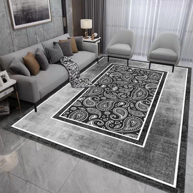 Covor Geometric pentru Dormitor cu Imprimeu pentru Decor Acasă Living Hol Bucătărie Covorașe de Podea Antiderapante Hotel Canapé Măsuță de Cafea Covor Zonă