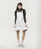 Eipeuleonwei Enamel Frill Apron White