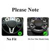 For 2012-15 Mercedes Benz ML W166 GL X166 Carbon Fiber Steering Wheel Cover Trim