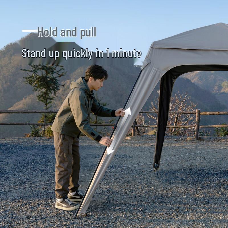 Self-Standing Quick-Open Dome Outdoor Canopy Tent