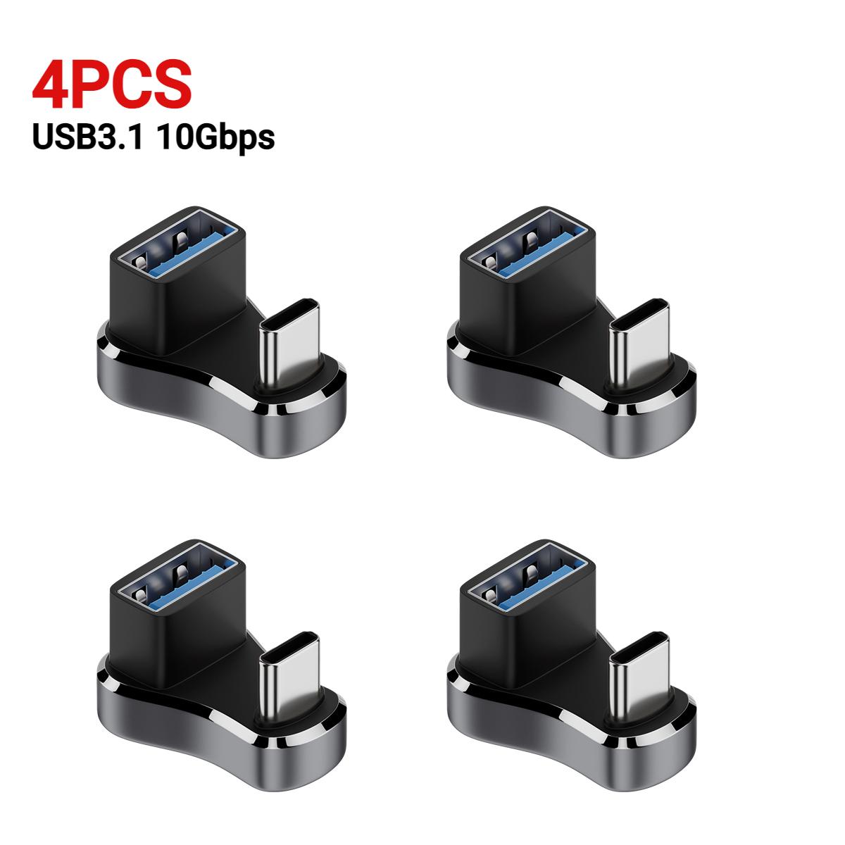 

Для Steam Deck USB C Штекер до Роз єму Подовжувач 180 Градусів PD 140 Вт 20 Гбіт/с Адаптер Швидкої Зарядки Аксесуари для Ігрової Консолі