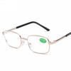 Metallic Aspherical Glasses Lenses Presbyopic Eyewear Unisex Reading Eyeglasses +1 0+2 0+3 0+4 0 Donghai Crystal