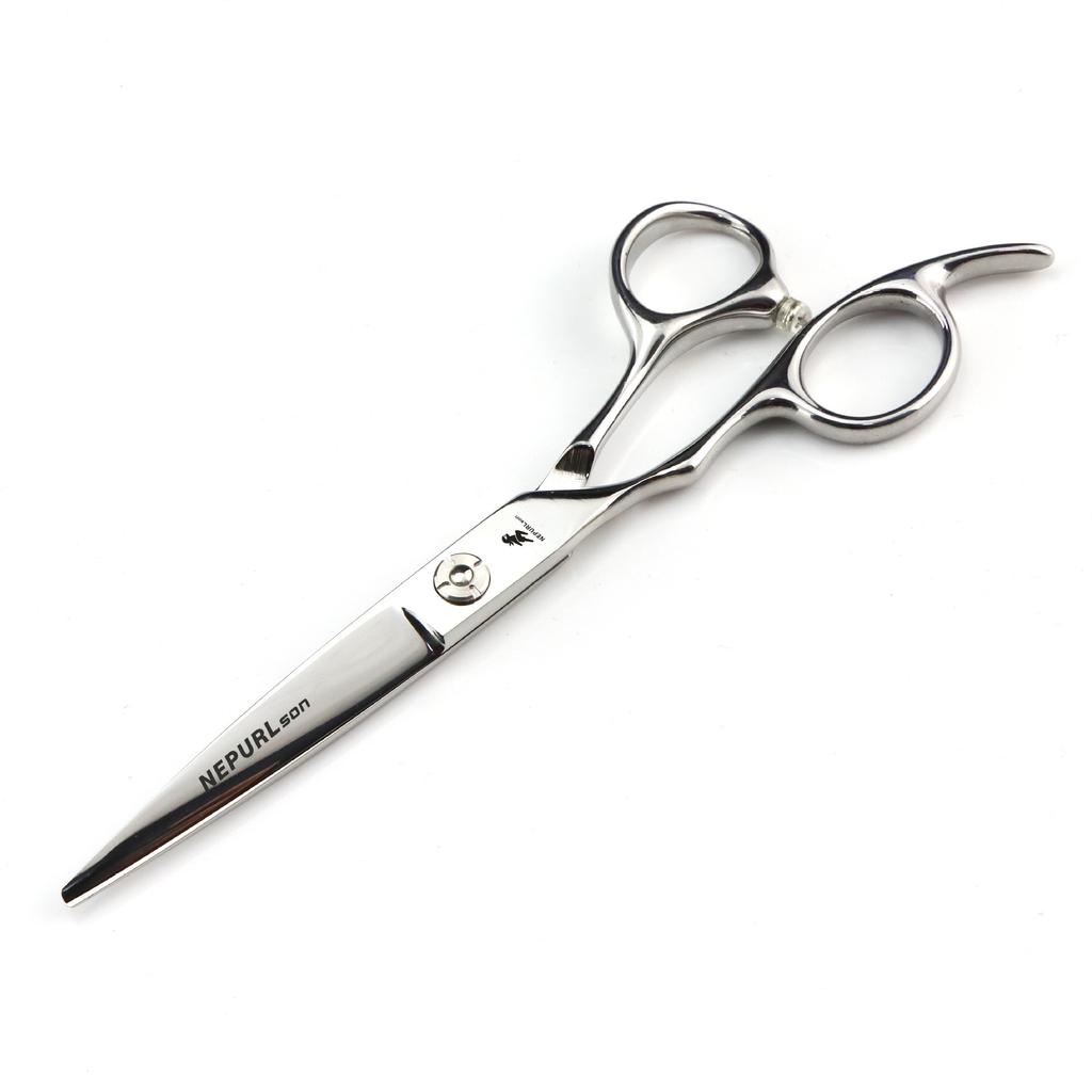 Hochwertige, linkshändige, Haarschere, Haarschere, Flachschere, Pony, Zahnschere, für Linkshänder