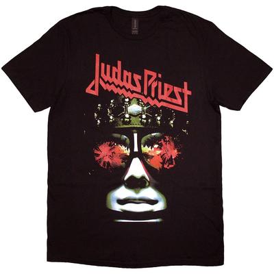 Judas Priest T Shirt Hell Bent Album Cover Band Logo Official Mens New Black