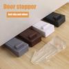 Wall Protectors Door Stopper New Silicone Anti Collision Floor Holder Hidden Non-slip Doorstop Bedroom