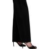 Emporio Armani Ss25 Long Straight Solid Color Casual Pants Women bottoms Black EW0004-87AF1-2911