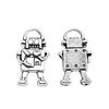 Robot Charms Multi Color Rainbows Pendants For Galaxies Fan Jewelry Making