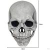 Halloween Horror Skull Helmet Movable Jaw Latex Party Costume Decoration