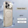 Original Glass Nano Matte For Magsafe Wireless Charging Armor Case For iPhone 17 16 15 14 13 12 11 Pro Max 17 Air Magnetic Cover
