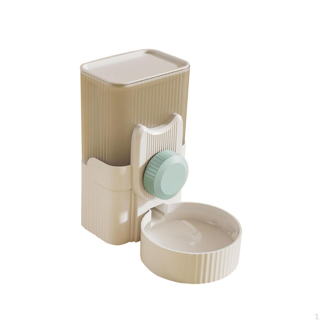 Automatic Hanging Water Dispenser Dog Drinking 1000ml Dripless Bottle for ,