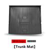 TPE Car Trunk Mats For Kia EV5 OV 2023 2024 2025 2026 Rubber Dirt-resistant Trunk Storage Pad Cover Boot Carpet Rug Accessories