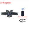 Smart EMS Muscle Stimulator with Remote Controller Electric Abdominal Trainer for Body Slimming and Relax