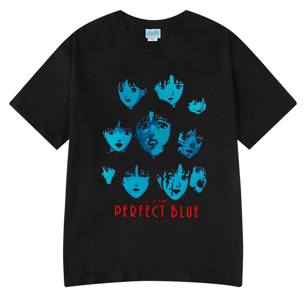 Japanese Anime Perfect Blue Mima Kirigoe TShirt Men's Women Clothing Tee Tops Harajuku Oversize