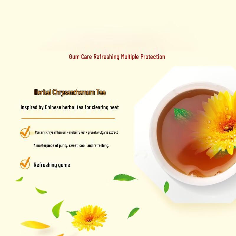 Zhonghua Herbal Honeysuckle Chrysanthemum Toothpaste 180g X 6-Pack